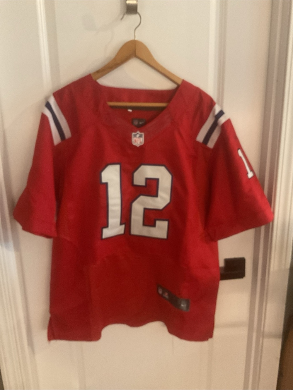 NFL On Field - New England Patriots - Tom Brady Football Jersey - Red - Size 44
